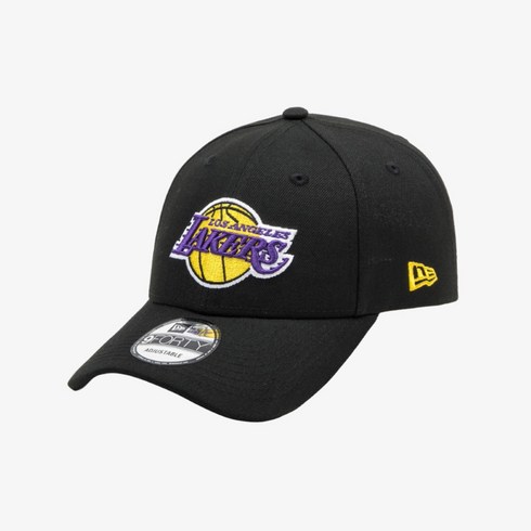 뉴에라 남녀공용 NBA 더 리그 LA 레이커스 볼캡 모자 블랙 11423436704630