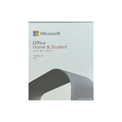 office365 - 마이크로소프트 오피스 2021 홈앤스튜던트 영구버전, 79G-05414