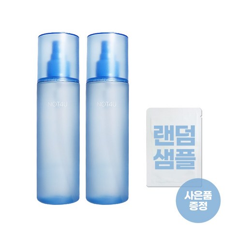 낫포유 클리어 바디 미스트 200ml + 랜덤샘플증정, 2개