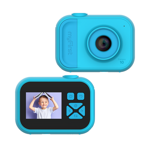 2024년 가성비 최고 마이퍼스트키즈폰 - 마이퍼스트 카메라10 어린이 키즈 레트로 어린이 카메라, 블루(+32G  SD카드)