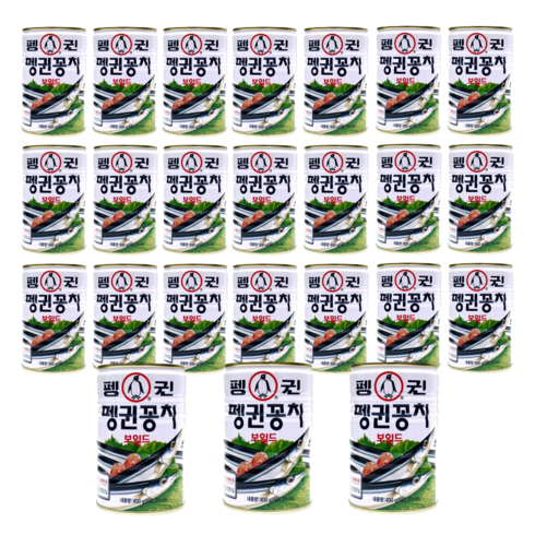 펭귄 꽁치 400g 24캔