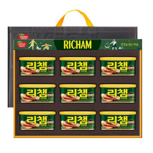 리챔 오리지널 선물세트 6호 + 쇼핑백, 6set