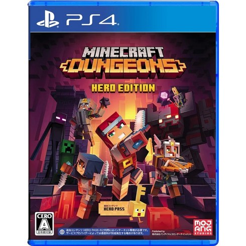 PS4 마인크래프트 던전스 Minecraft Dungeons Hero Edition