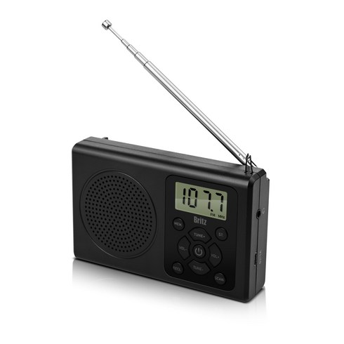 브리츠 BZ-R120 휴대용 라디오 블랙