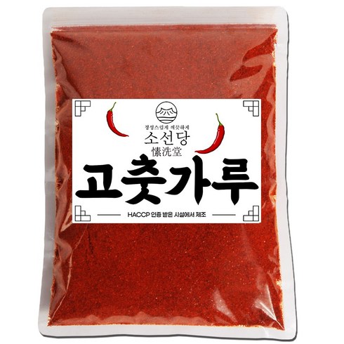 고추가루1kg - 소선당 시어머니가 탐내는 한식용 김장 고춧가루, 1kg, 1개