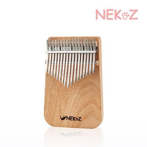 네코즈 칼림바 17CP 캄포우드 플레이트 17키 원목, 네코즈 칼림바 하드케이스, 추가안함