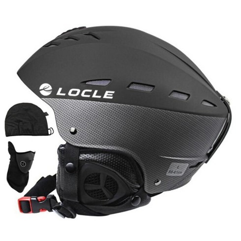 LOCLE 전문 스키 헬멧 ABS EPS CE 인증 스키 헬멧 스노우 스케이팅 스노우 보드 스케이트 보드 헬멧 크기 55-61cm