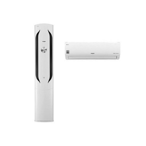 LG전자 인버터 58.5㎡ + 18.7㎡ 휘센 위너 2 in 1 멀티형 에어컨 FQ18VBWWM2 방문설치, 일반배관형