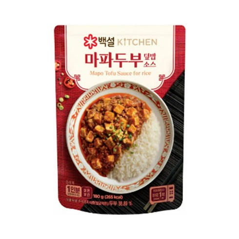 백설덮밥소스 - 백설 마파두부덮밥소스, 12개, 180g