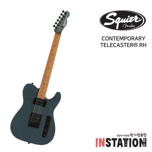 스콰이어 일렉기타 SQUIER CONTEMPORARY TELECASTER RH GMM, 1. GMM - 건메탈 메탈릭, 1. 콜트15MG 패키지