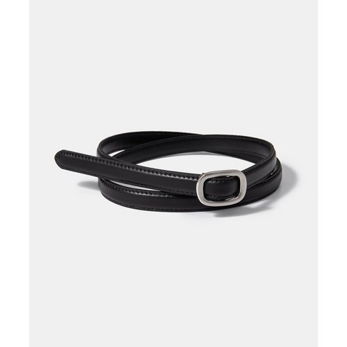 halden벨트 - HALDEN (W) simple slim belt (T008_black)