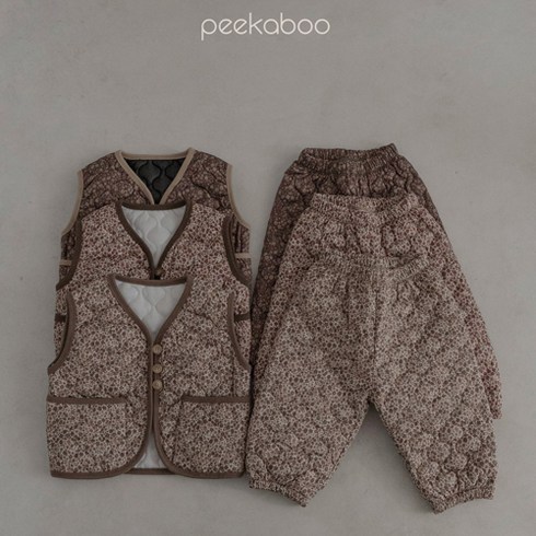 (2세-10세) 남대문토탈패션샵 김장세트 [3color] XS~XL 주니어 피카부김장룩