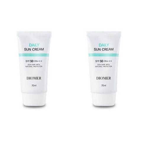 디오메르 데일리 선크림 70ml (SPF50), 2개