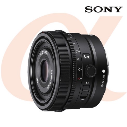 소니 알파 FE 50mm F2.5 G 렌즈 (SEL50F25G) 공식대리점, SEL50F25G