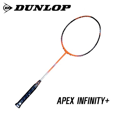 던롭아펙스인피니티 - 무료스트링 던롭 아펙스 인피니티+ 배드민턴 라켓 플러스 DUNLOP APEX INFINITY PLUS, 1개, NBG 95