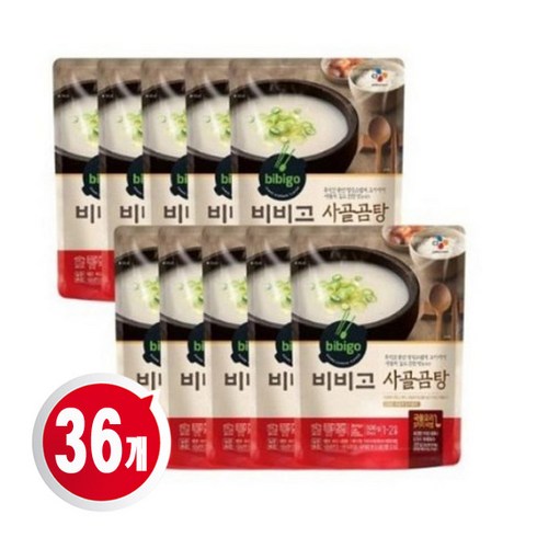 비비고 사골곰탕, 500g, 36개, 상세페이지 참조