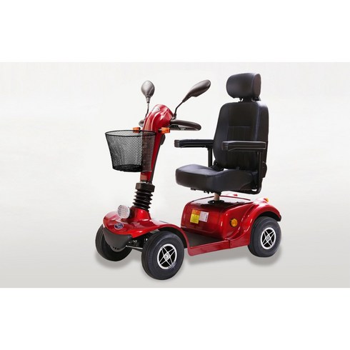 노인 의료기기 전동 스쿠터 휠체어 보조기 나드리 110 장애인 보조금, 경북대구, 방문수령, 레드, 1개