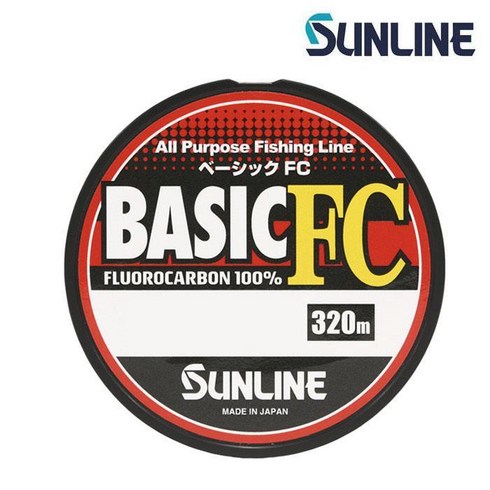선라인 베이직FC 신형 320m 플로로 카본라인, 10lb(2.5호), 1개