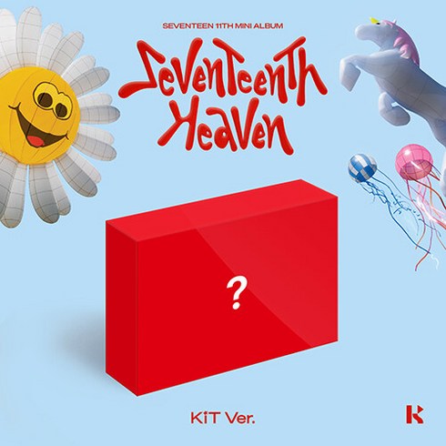 [키트] 세븐틴 미니11집 키트 앨범 SEVENTEENTH HEAVEN [KiT ver. ] / 아웃박스+에어키트+크레딧카드+엽서+포토카드26종+셀카포토카드