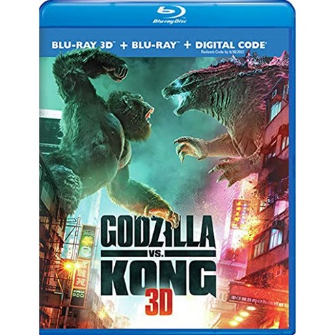 고질라 VS. 콩 3D Godzilla vs. Kong (3D 블루레이 영어) 공포 호러