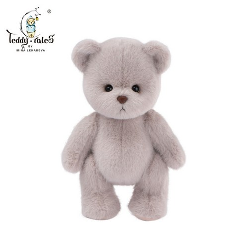 테디테일즈 - 테디 테일즈 레나 베어 관절 곰 인형 M 30cm, 라떼 스몰, 높이 20cmcm