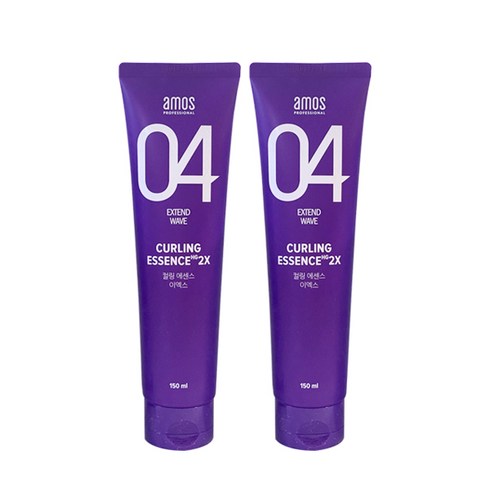 2023년 가성비 최고 아모스컬링에센스 - 아모스 컬링에센스 이엑스 150ml+150ml/퍼프증정/바운시웨이브, 단품