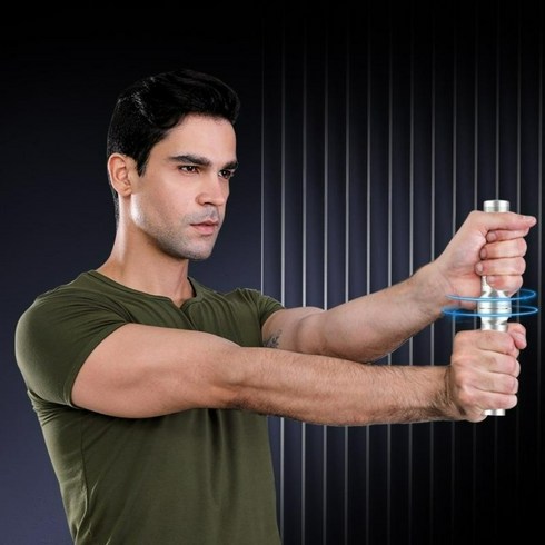 사이드 와인더 추감기 손목 전완근 운동 손아귀힘 부상 재활, 실버 100kg, 1개