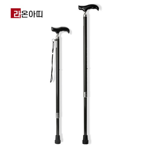 라온아띠 KCS-107 노인용 카본 지팡이 조절식 효도선물, 1