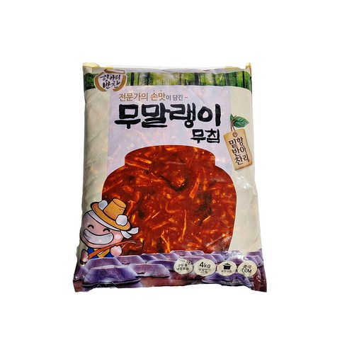 참맛종합식품 항아리무말랭이무침4kg, 4kg, 1개