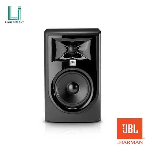 JBL 305P MKII 5인치 스피커 1통 (블랙 화이트), 블랙