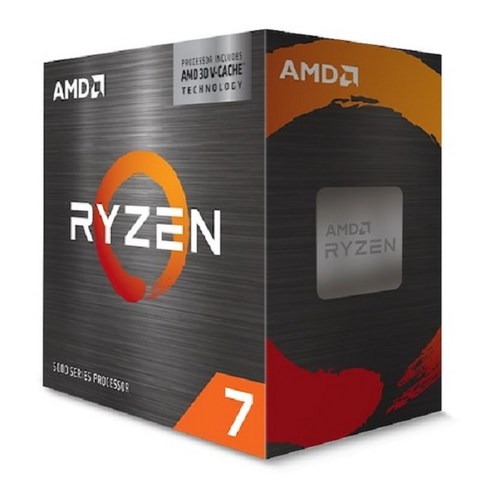 AMD 라이젠 R7 5800X3D CPU (버미어/AM4/쿨러미포함)