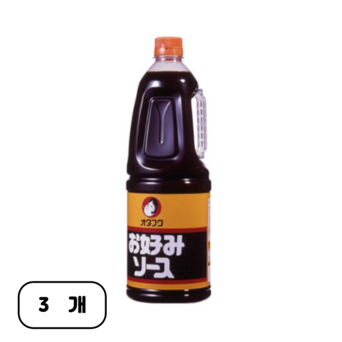 오코노미야끼소스 - 오타후쿠 오코노미소스 업무용 2.1kg, 3개