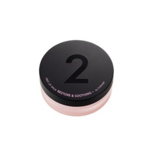 세컨디자인립밤 - 세컨디자인 퍼스트 립밤 리스토어 앤 수딩 15g, 블랙, 1개