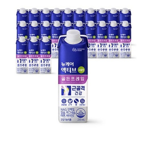 뉴케어 액티브 골든프레임 곡물맛 230ml, 11.04L, 1개