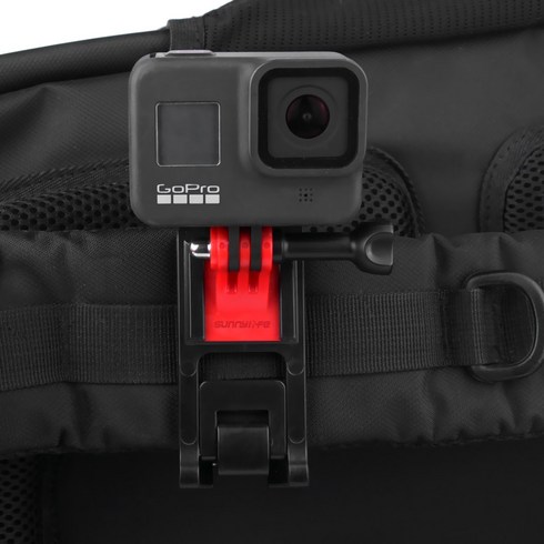 DJI OSMO ACTION 3 GoPro9/10/11 포켓 백팩 홀더 마운트 클립 스탠드 브래킷 어댑터 안정기 짐벌 카메라 액세서리, 보여진 바와 같이, 하나