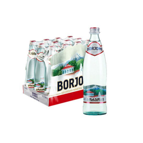 보르조미 BORJOMI 천연 미네랄 탄산수, 12개, 330ml