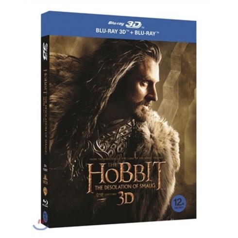 [Blu-ray] 호빗 : 스마우그의 폐허 (2D+3D) (4Disc 오링 한정판) : 블루레이, 워너브러더스