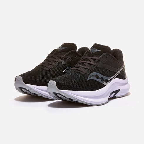 (SAUCONY) 써코니 액손 [S10657-45 BLACK WHITE 0084203]