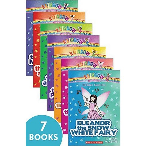 Rainbow magic fairy tale fairies set of 7 paperback books by daisy meadows [Paperback]