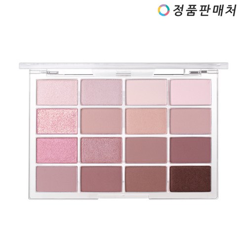 웨이크메이크 소프트 블러링 아이팔레트 16구 4color, 02 생기 블러링, 1개