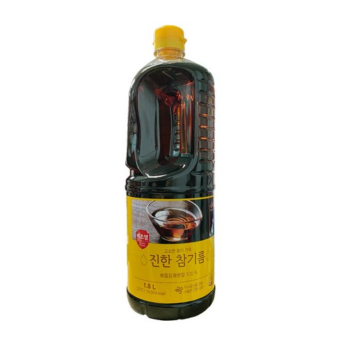 이츠웰참기름 - FK 참기름(이츠웰 1.8L), 1세트, 1.8L