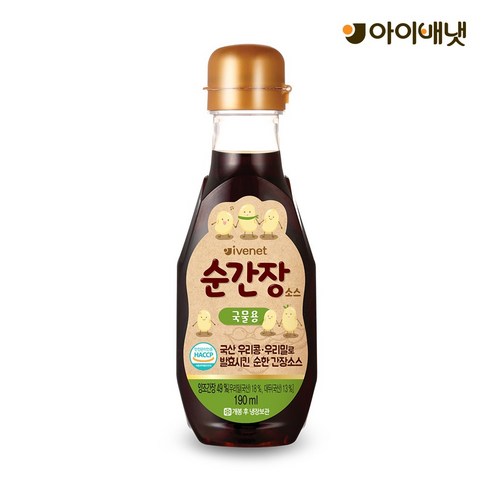 아이배냇 순 간장소스 국물용 190ml, 2개