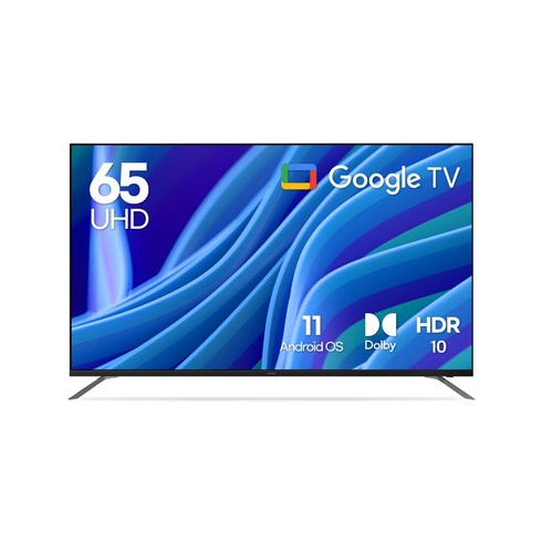 2024년형 루컴즈 구글OS 스마트 TV 165cm T6503KUG 에너지효율 1등급 4K UHD TV 스탠드직배송/자가설치, 방문설치, 스탠드형