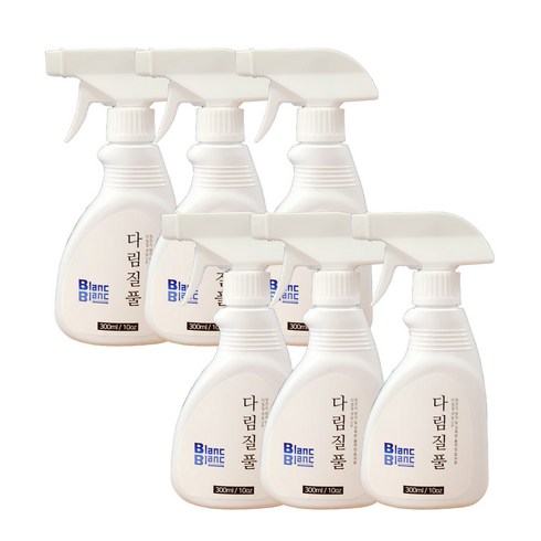 블랑블랑 다림질풀 6개(300ml)다림풀얼룩제거 좋은세상 협동조합, 6개