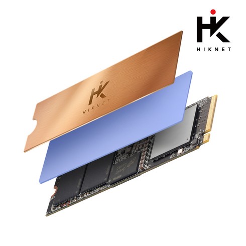 m.2방열판 - HiK CL-P1 M.2 SSD Nvme 히트싱크 구리방열판 1mm 초슬림, 하이케이넷 Hik CL-P1  M.2 SSD 방열판