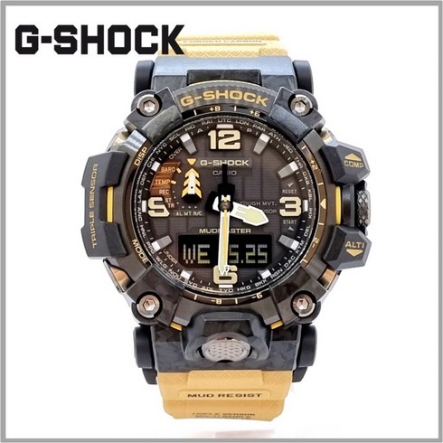 지샥머드마스터 - G-SHOCK 지샥 머드마스터 솔라 시계 GWG-2000-1A5DR (샌드베이지) 지코스모 정품