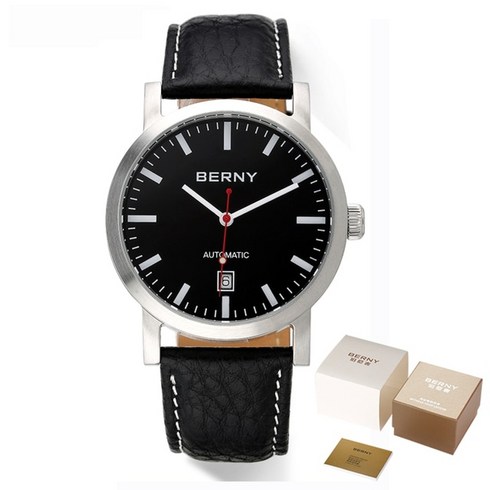 5atm swiss Railway 자동 시계 남자 스테인레스 스틸 럭셔리 셀프 와인딩 남자 시계 갈매기 방수 기계식 손목 시계