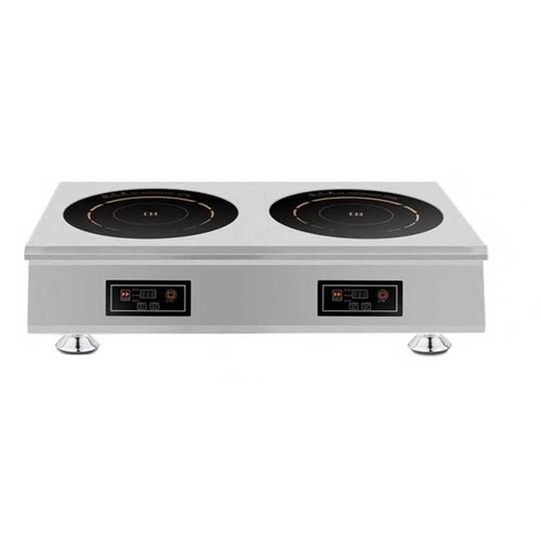 영업용 인덕션 업소용 고출력 급식실 레스토랑 주방, 더블 헤드 유도 스토브 2000W