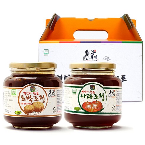 두레촌 명인 호박조청 사과조청 1.1kg, 명인 호박조청 1.1kg, 1개