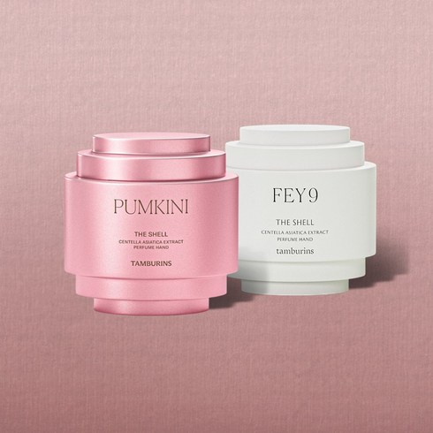 탬버린즈 퍼퓸 핸드 미니 듀오 세트 PUMKINI+FEY9, 2개, 15ml